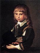 CODDE, Pieter Portrait of a Child dfg Sweden oil painting artist